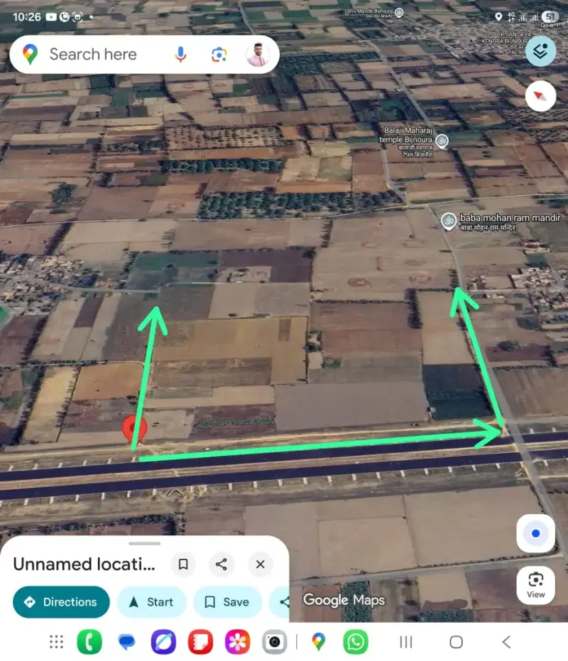 BEST  agriculture PLOT for investment, farmhouse, agro projects Interior View - Polyhouse<br>Agriculture in AMROHA DISTT