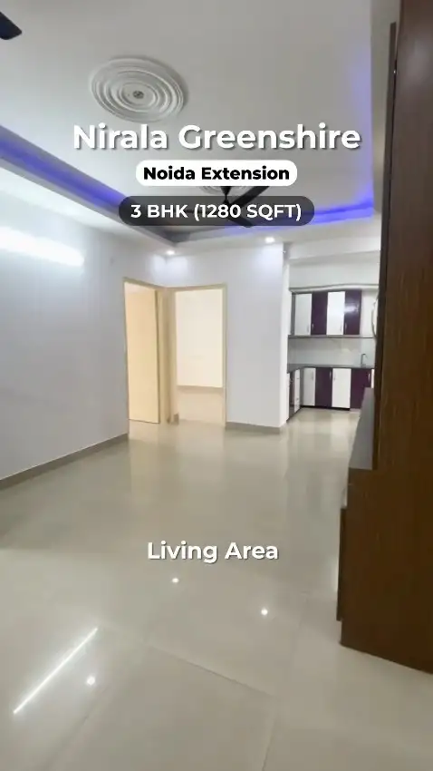 PRIME LOCATION 3 BHK FLAT , NOIDA EXT, NIRALA GREENSHIRE Interior View - Residential in NIRALA GREENSHIRE 