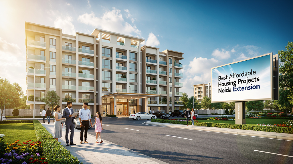 Discover the Best Affordable Housing Projects in Noida Extension - Bhavya Ventures